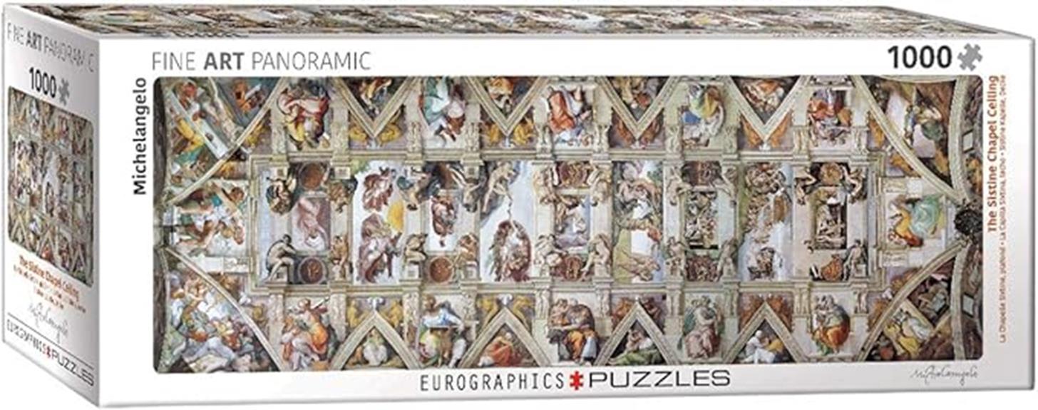 intricate puzzle depicting famous artwork