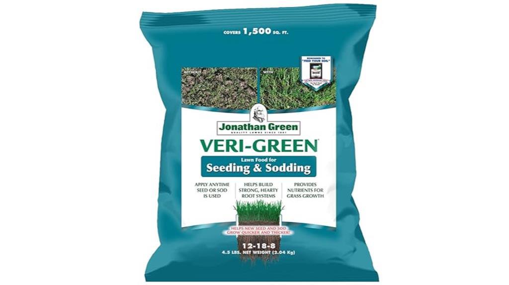 jonathan green fertilizer for seeding and sodding