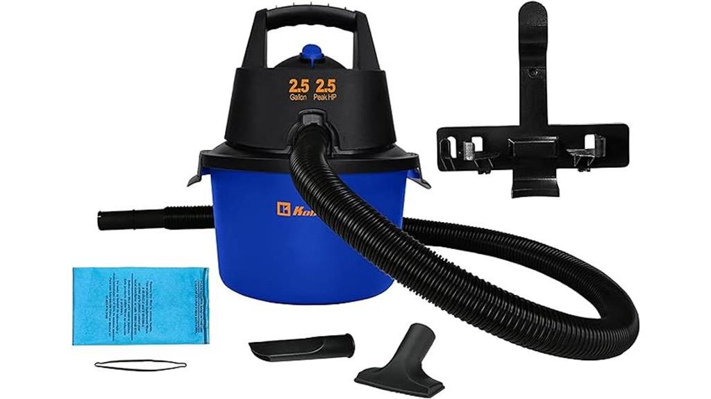 koblenz portable wet dry vacuum