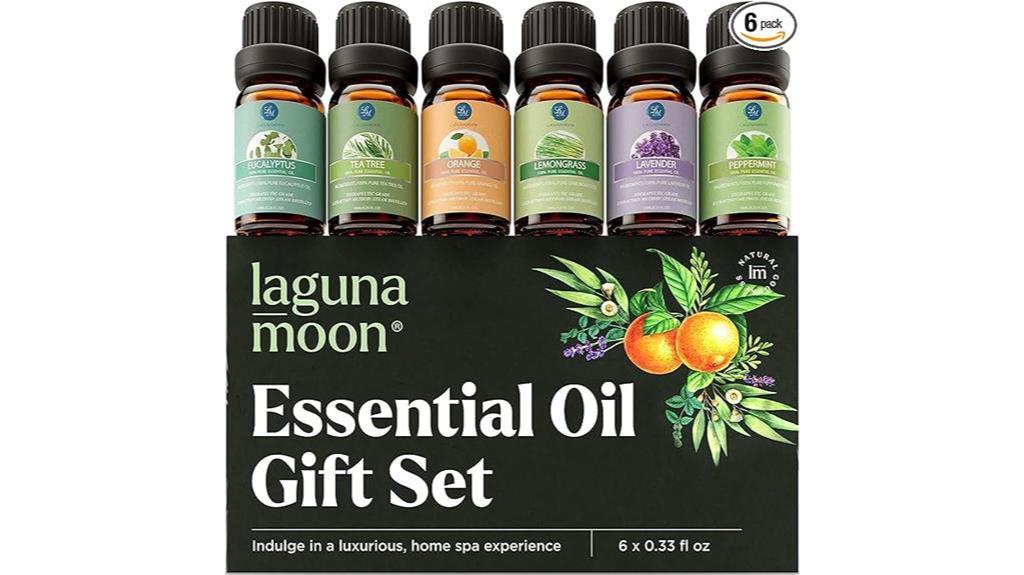 lagunamoon 6 pack 10ml essential oils set