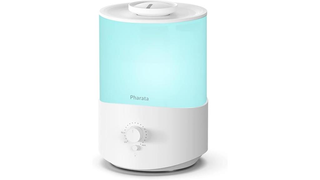 large room humidifier with essential oil diffuser