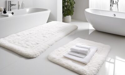 luxurious and safe bath mats