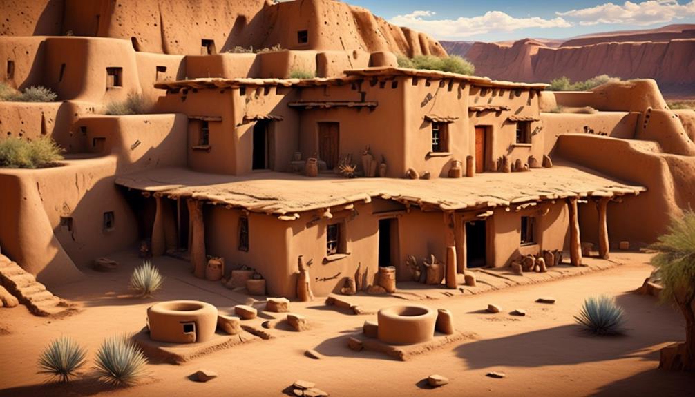 materials used in hopi adobe houses