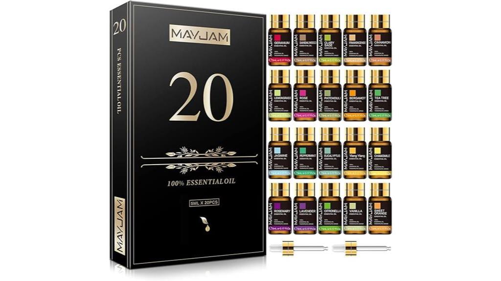 mayjam tea tree essential oil gift set
