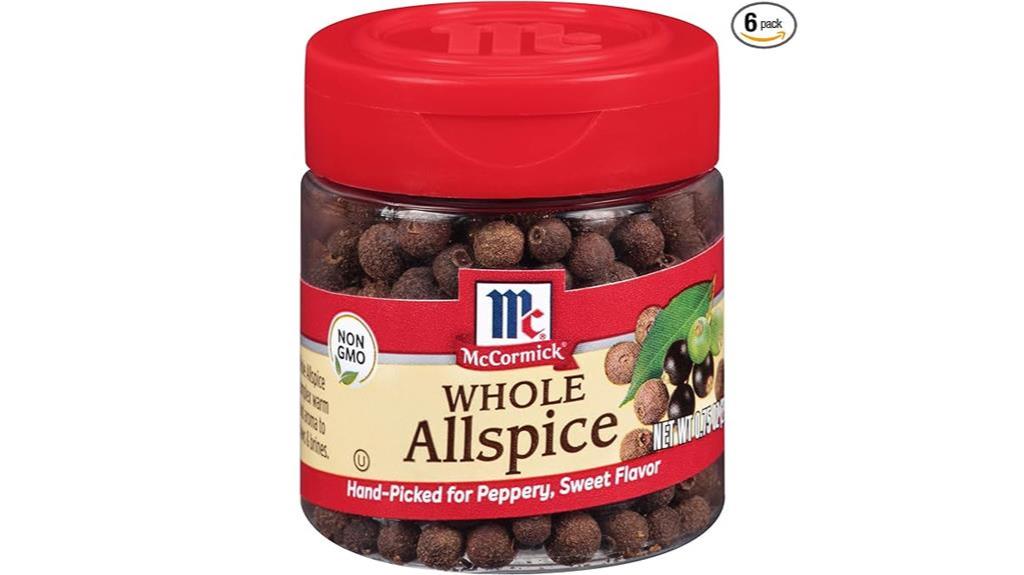 mccormick whole allspice 0 75 oz pack of 6