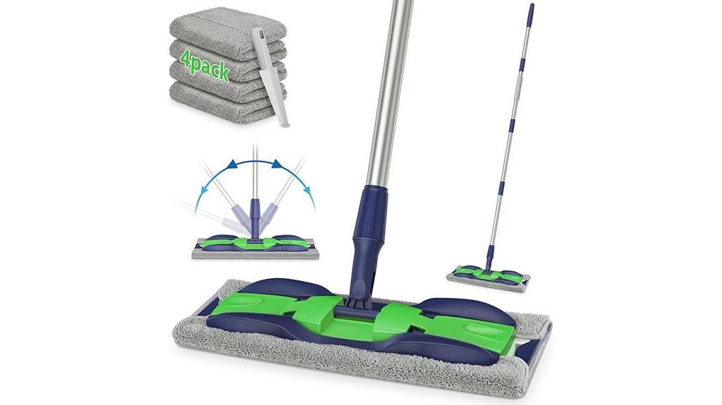 microfiber mop with washable pads
