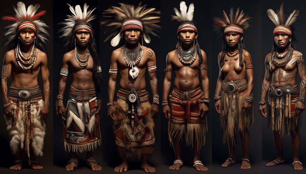 mixed race indigenous heritage
