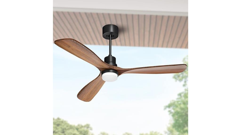 modern ceiling fan with remote