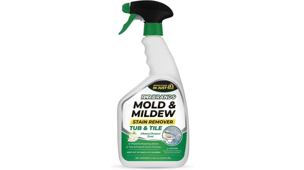 mold and mildew stain remover