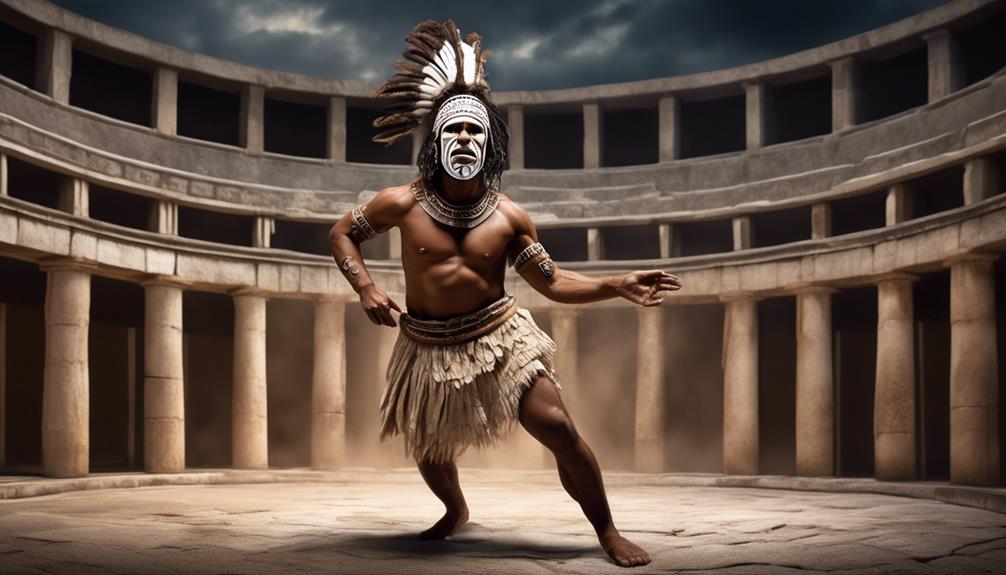 mythical aboriginal in classic play