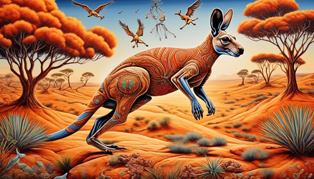 mythical kangaroo in folklore