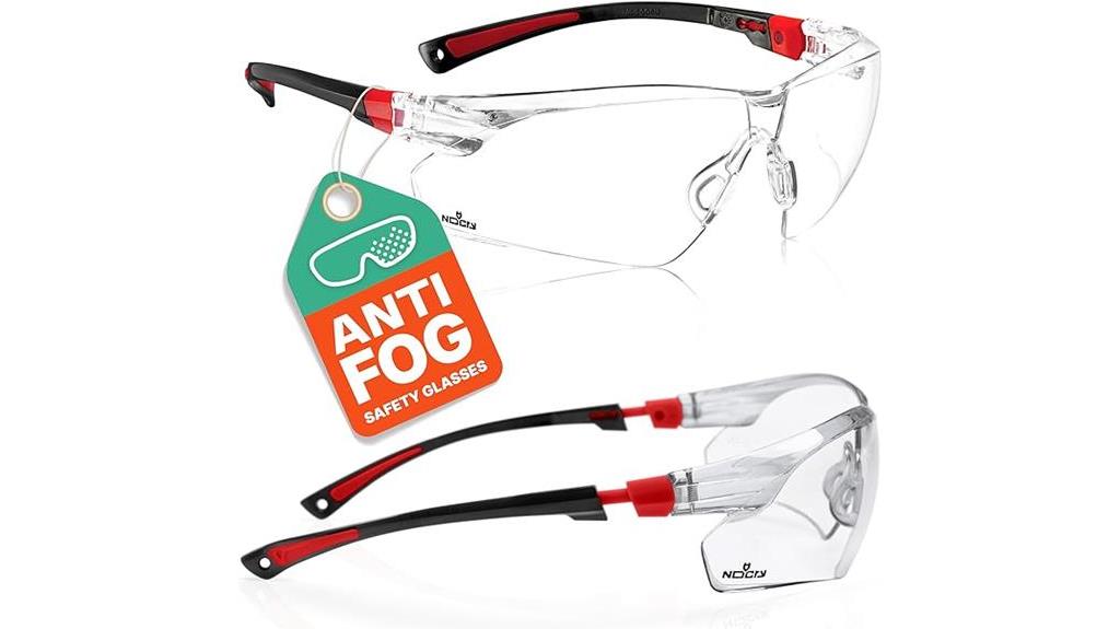 nocry clear safety glasses
