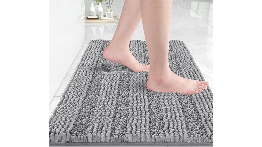non slip quick dry bathroom rug