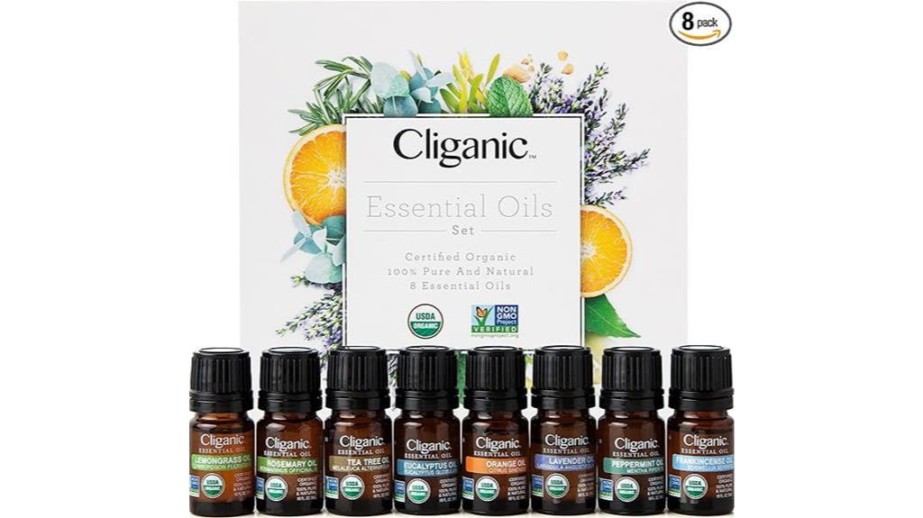 organic aromatherapy oils gift