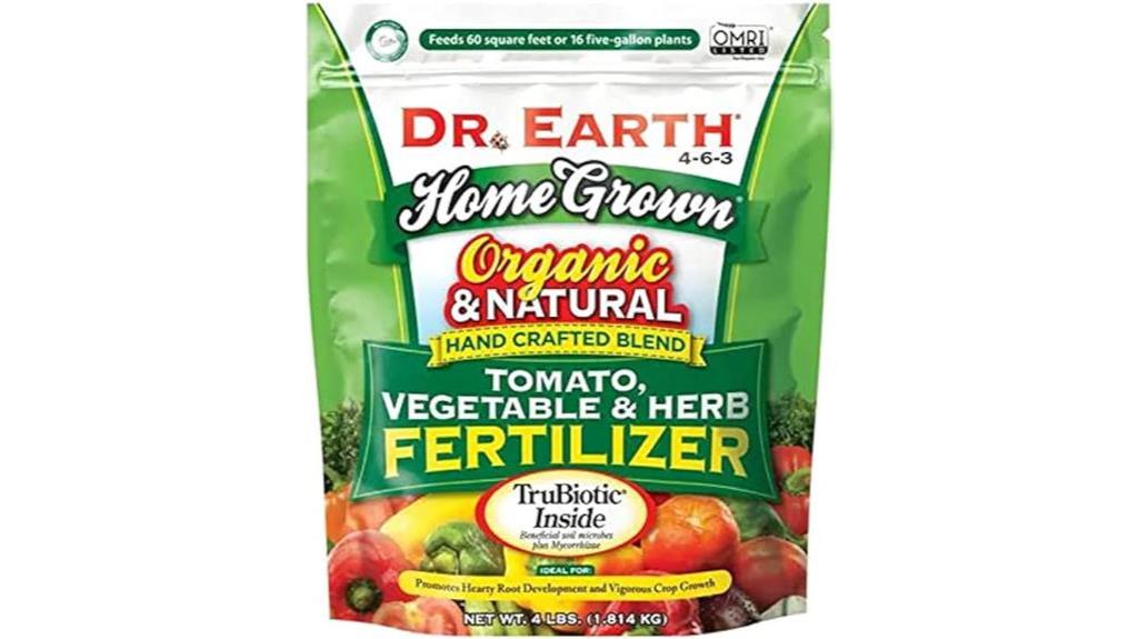 organic fertilizer for tomatoes