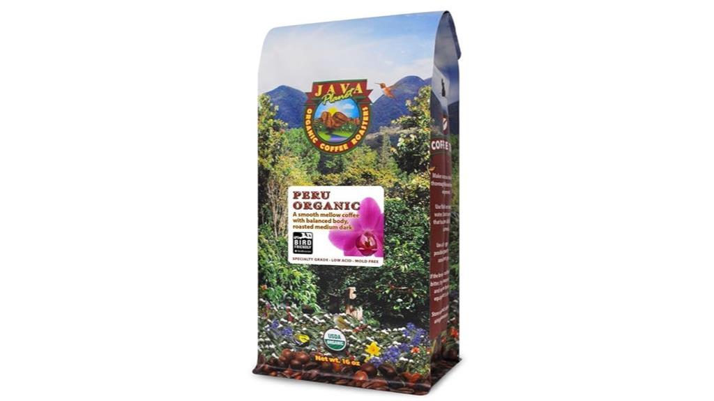 organic peruvian whole bean