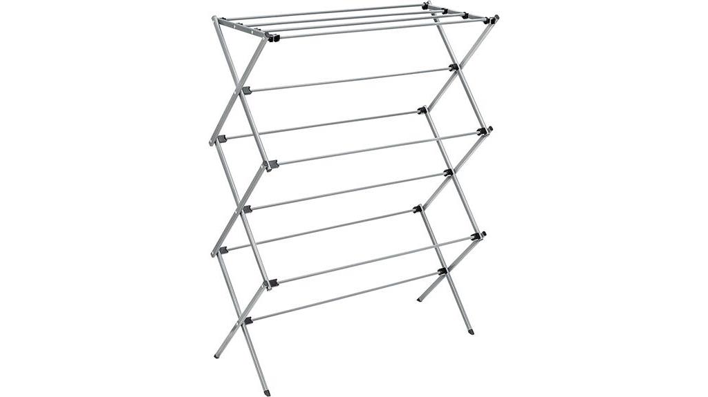 oversize collapsible clothes drying rack