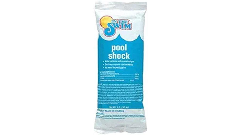 pool shock for sanitizing