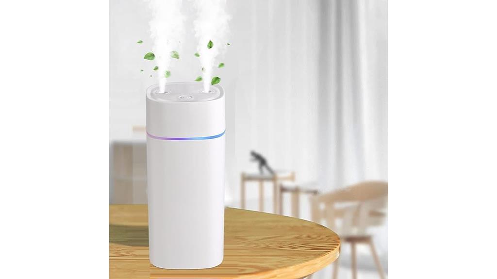 portable mini humidifier for bedroom plant and desk