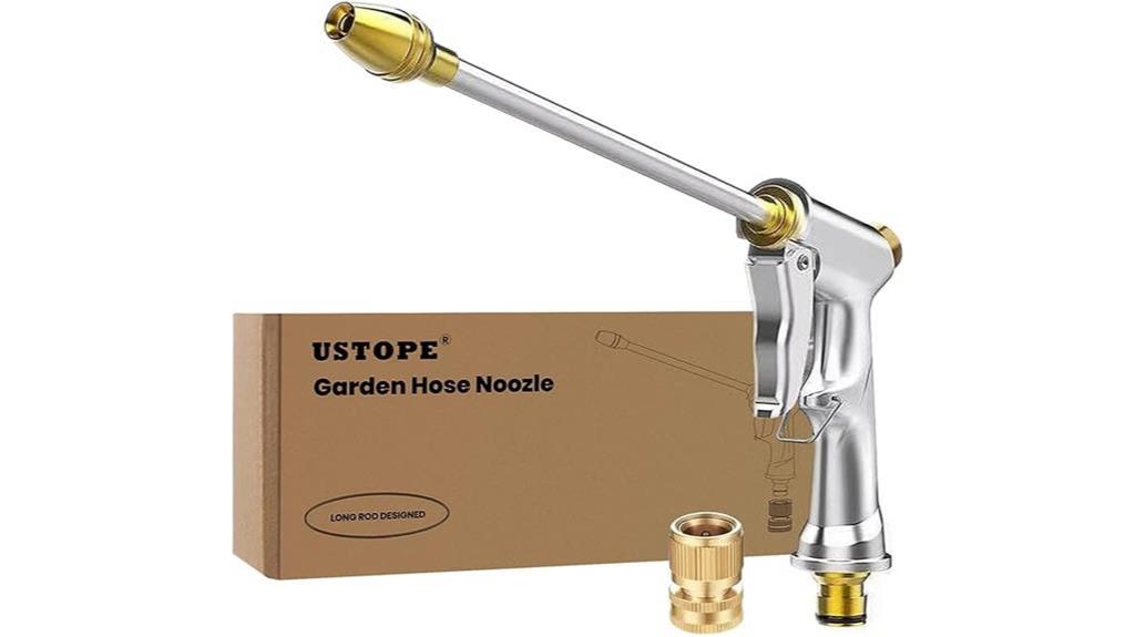 powerful and adjustable garden nozzle
