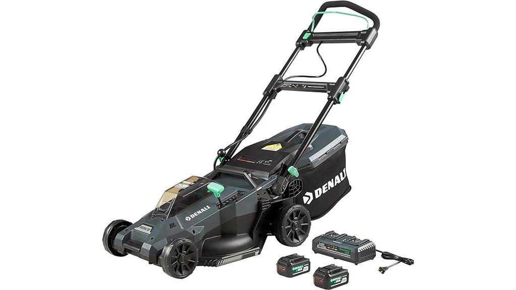 powerful and efficient lawn mower