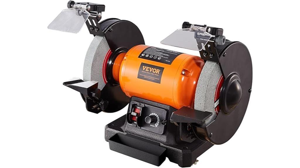 powerful and versatile bench grinder