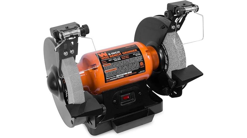 powerful bench grinder with lights