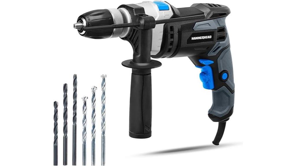 powerful hammer drill with bits
