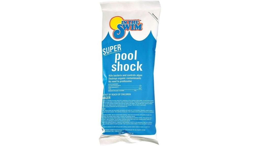 powerful pool shock treatment