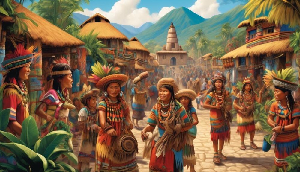 pre columbian indigenous community description