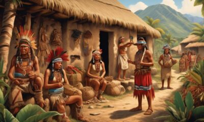 pre columbian indigenous community life