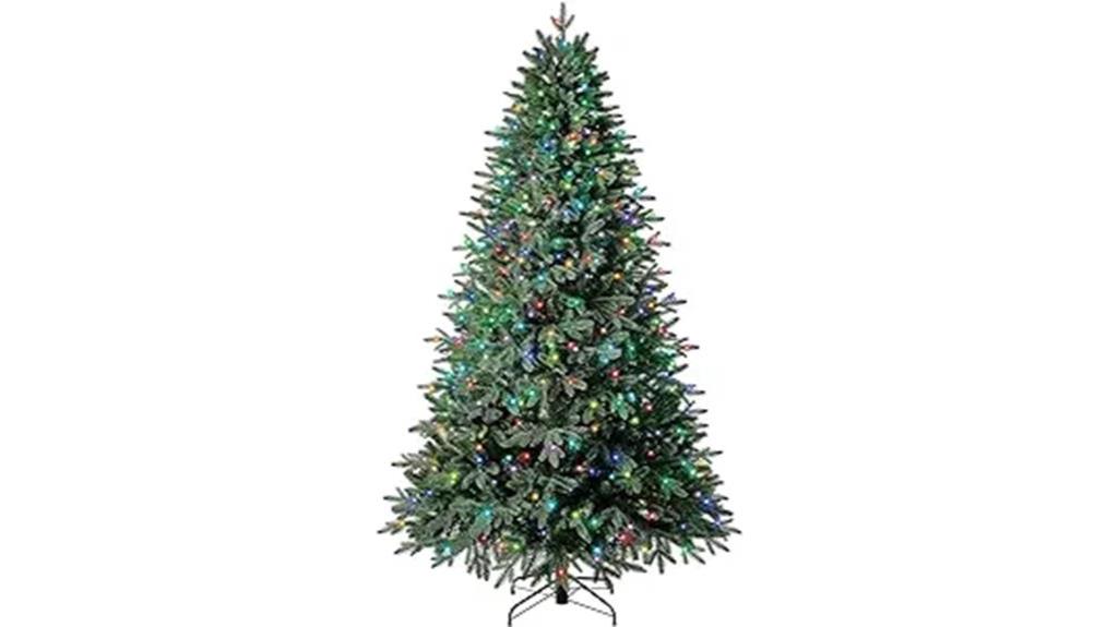 pre lit symphony spruce christmas tree