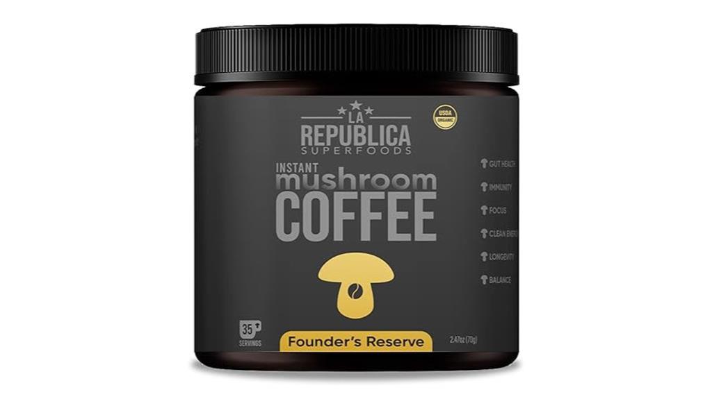 premium mushroom infused coffee blend
