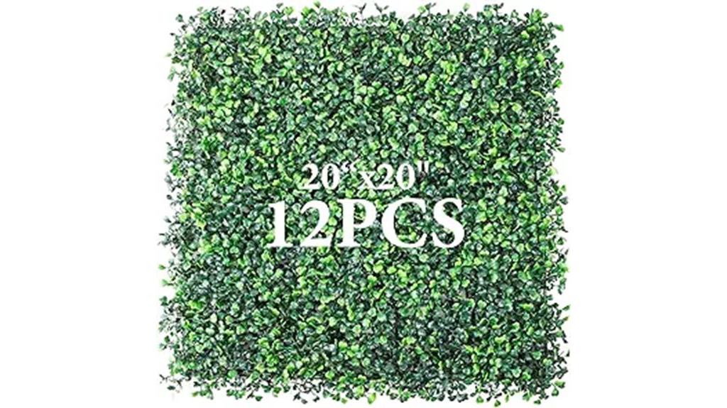 privacy fence screen boxwood