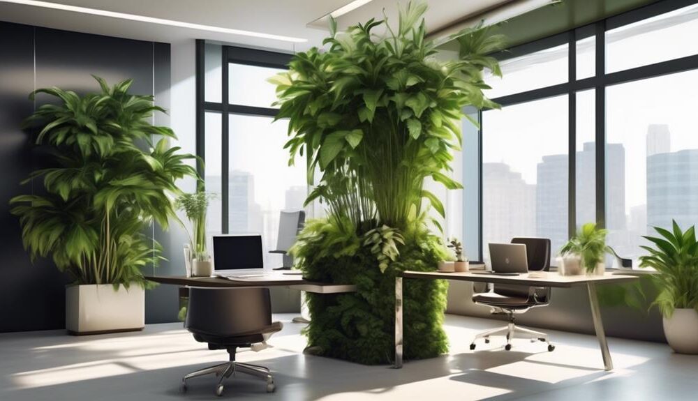 productivity boosting office plants