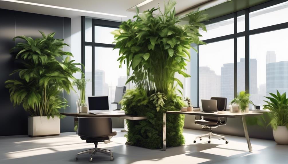 productivity boosting office plants