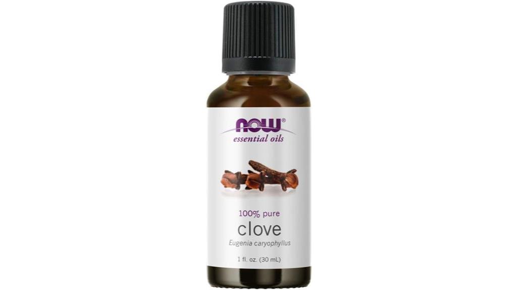 pure clove essential oil