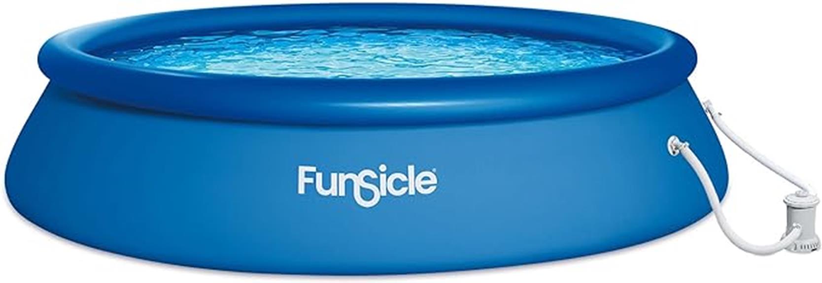 quickset inflatable swimming pool
