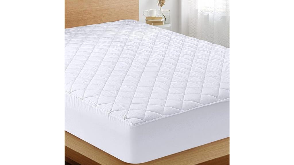 quilted mattress pad for queen bed
