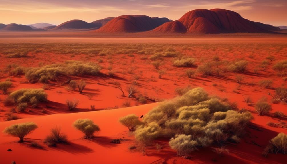 remote arid australian landscape