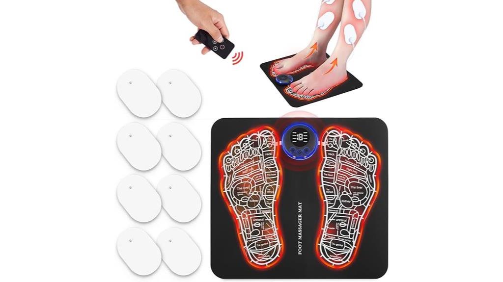 remote controlled ems foot massager
