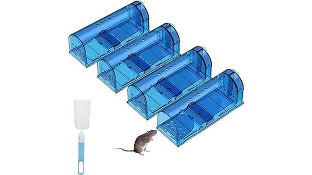 reusable humane traps for mice and rats