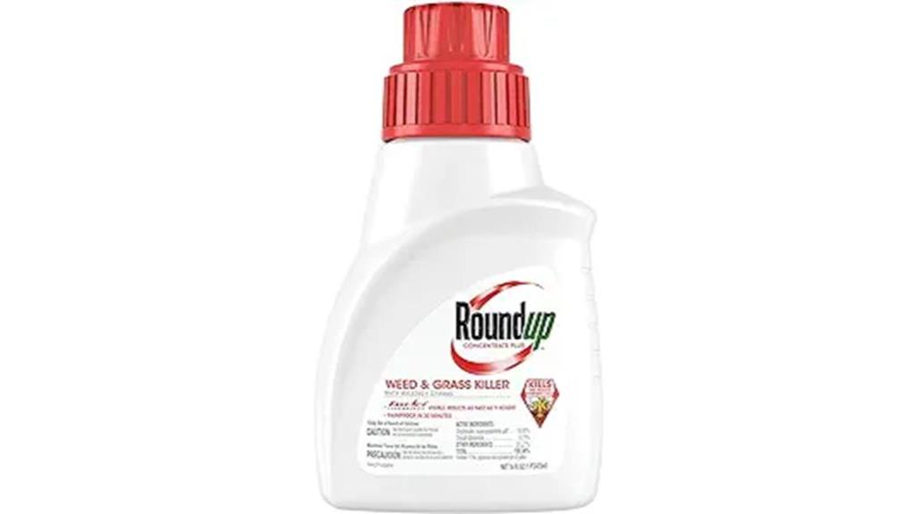 roundup weed killer with easy measure cap