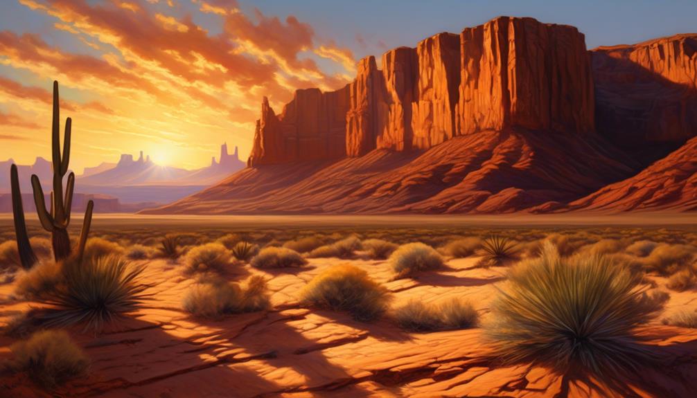 sacred symbolism of desert mesas