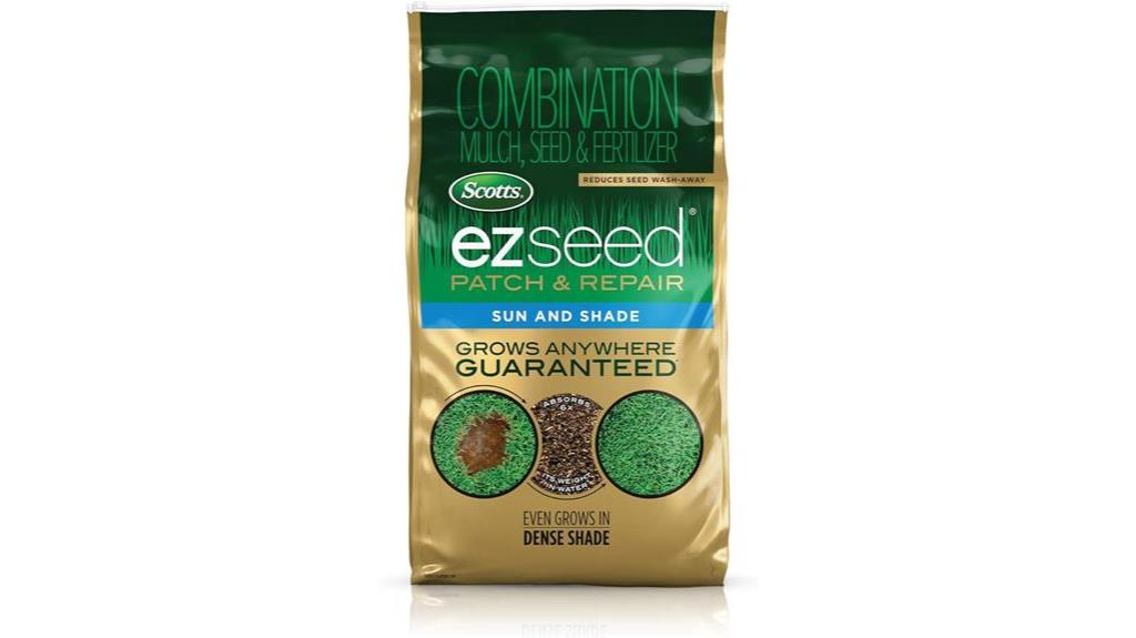 scotts ez seed sun and shade grass patch repair