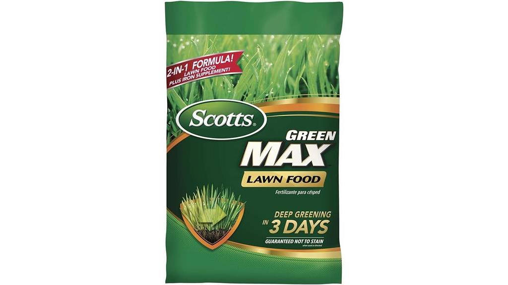 scotts green max fertilizer