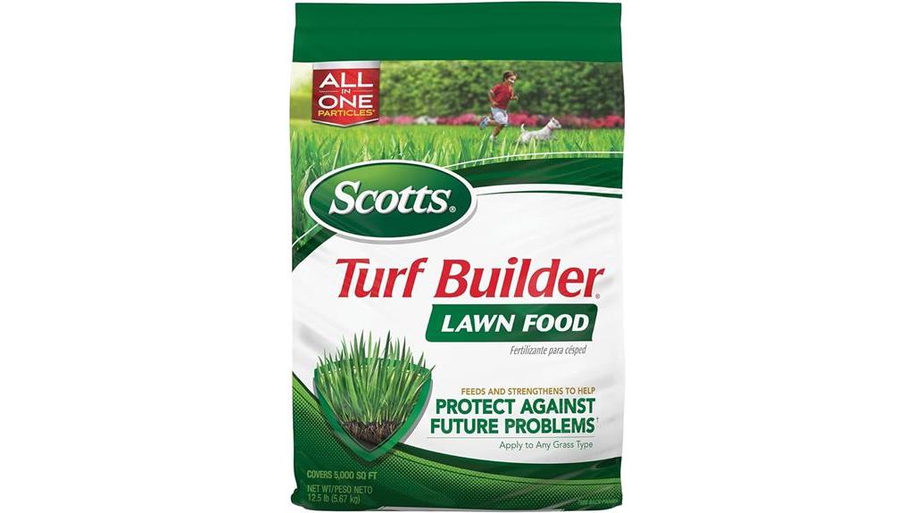 scotts lawn food fertilizer 5 000 sq ft 12 5 lbs