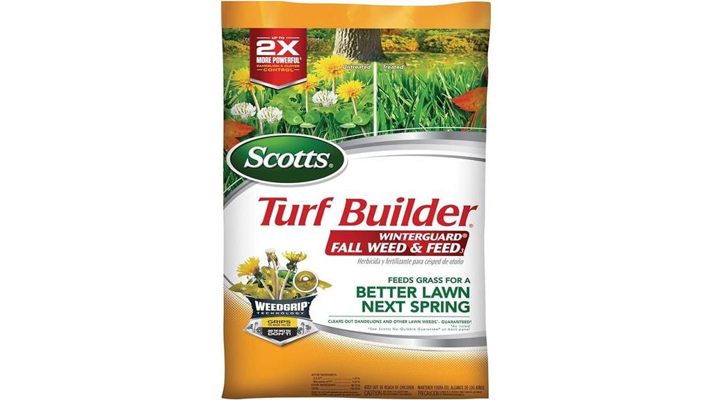 scotts winterguard weed feed