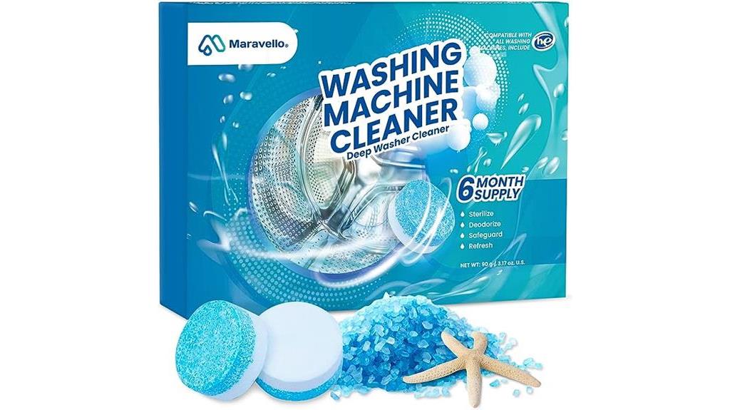 sea salt cleaner for washing machines