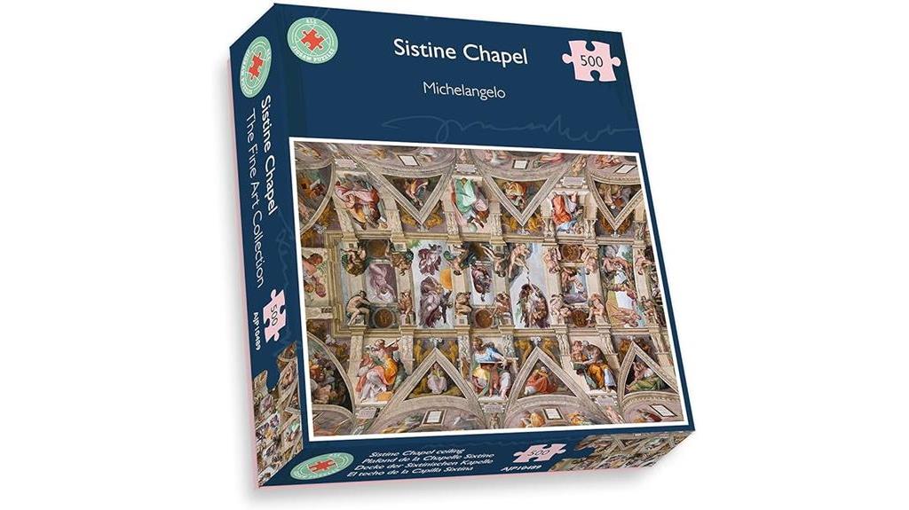 sistine chapel ceiling puzzle